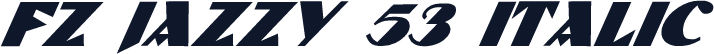 FZ JAZZY 53 ITALIC