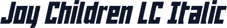 Joy Children LC Italic