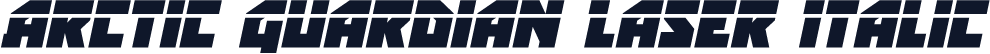 Arctic Guardian Laser Italic