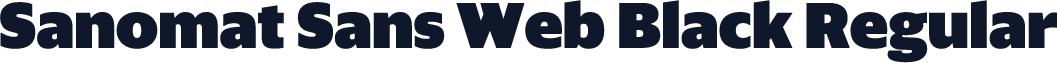 Sanomat Sans Web Black Regular