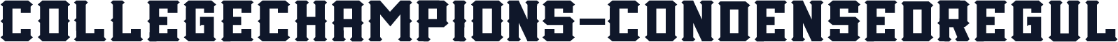COLLEGECHAMPIONS-CondensedRegul