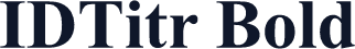 IDTitr Bold