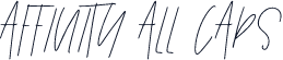 Affinity All Caps