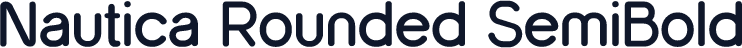 Nautica Rounded SemiBold