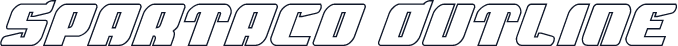 Spartaco Outline