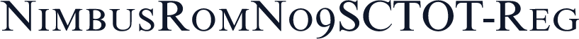 NimbusRomNo9SCTOT-Reg