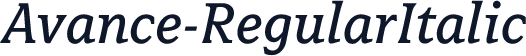 Avance-RegularItalic