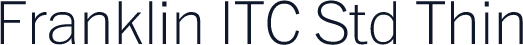 Franklin ITC Std Thin