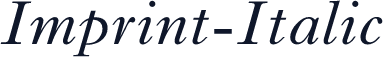 Imprint-Italic