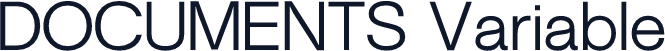 DOCUMENTS Variable