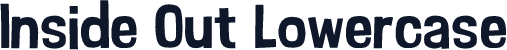 Inside Out Lowercase