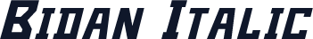 Bidan Italic