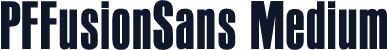 PFFusionSans Medium