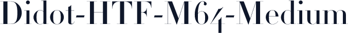 Didot-HTF-M64-Medium