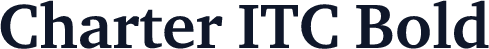 Charter ITC Bold