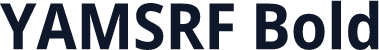 YAMSRF Bold