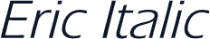 Eric Italic