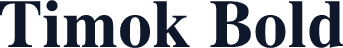 Timok Bold