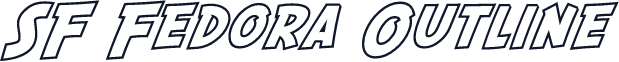 SF Fedora Outline