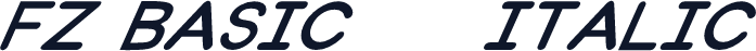 FZ BASIC 31 ITALIC