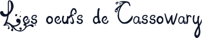 Les oeufs de Cassowary