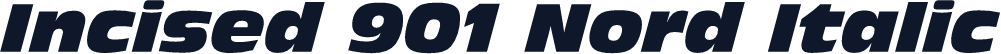 Incised 901 Nord Italic