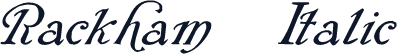 Rackham Italic
