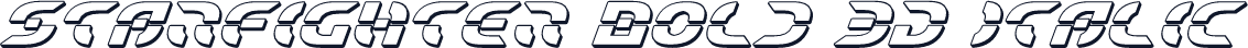 Starfighter Bold 3D Italic