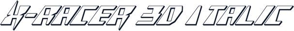 X-Racer 3D Italic