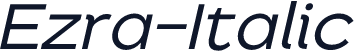 Ezra-Italic