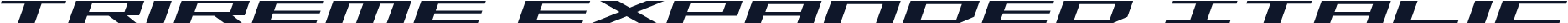 Trireme Expanded Italic