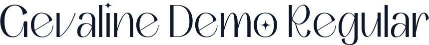 Gevaline Demo Regular