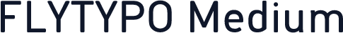 FLYTYPO Medium