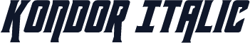 Kondor Italic