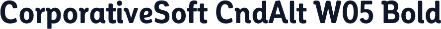 CorporativeSoft CndAlt W05 Bold