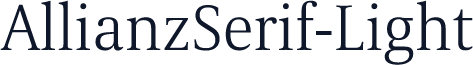 AllianzSerif-Light