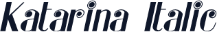 Katarina Italic