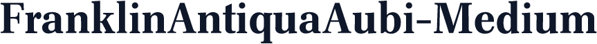 FranklinAntiquaAubi-Medium