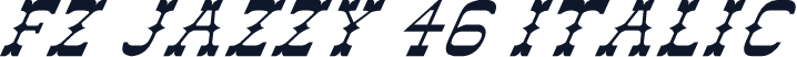 FZ JAZZY 46 ITALIC