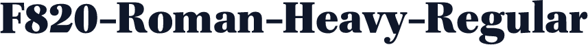 F820-Roman-Heavy-Regular