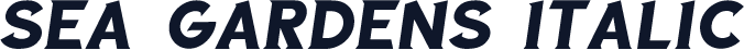 Sea Gardens Italic