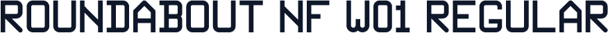 Roundabout NF W01 Regular