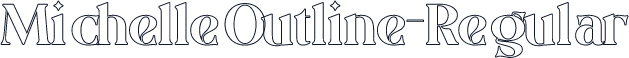 MichelleOutline-Regular