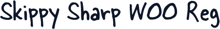Skippy Sharp W00 Reg