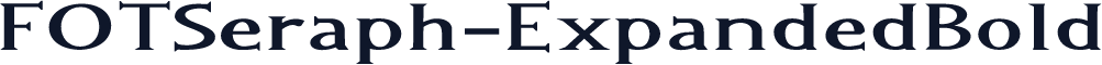 FOTSeraph-ExpandedBold