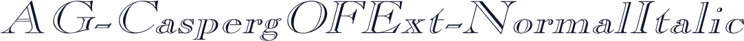 AG-CaspergOFExt-NormalItalic
