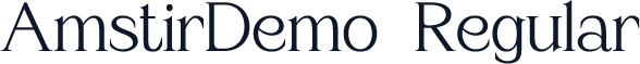 AmstirDemo-Regular