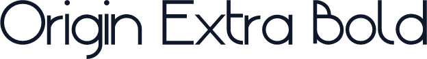 Origin Extra Bold