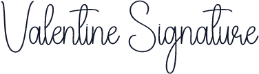 Valentine Signature