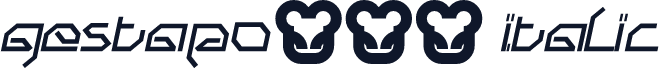 gestapo001 Italic